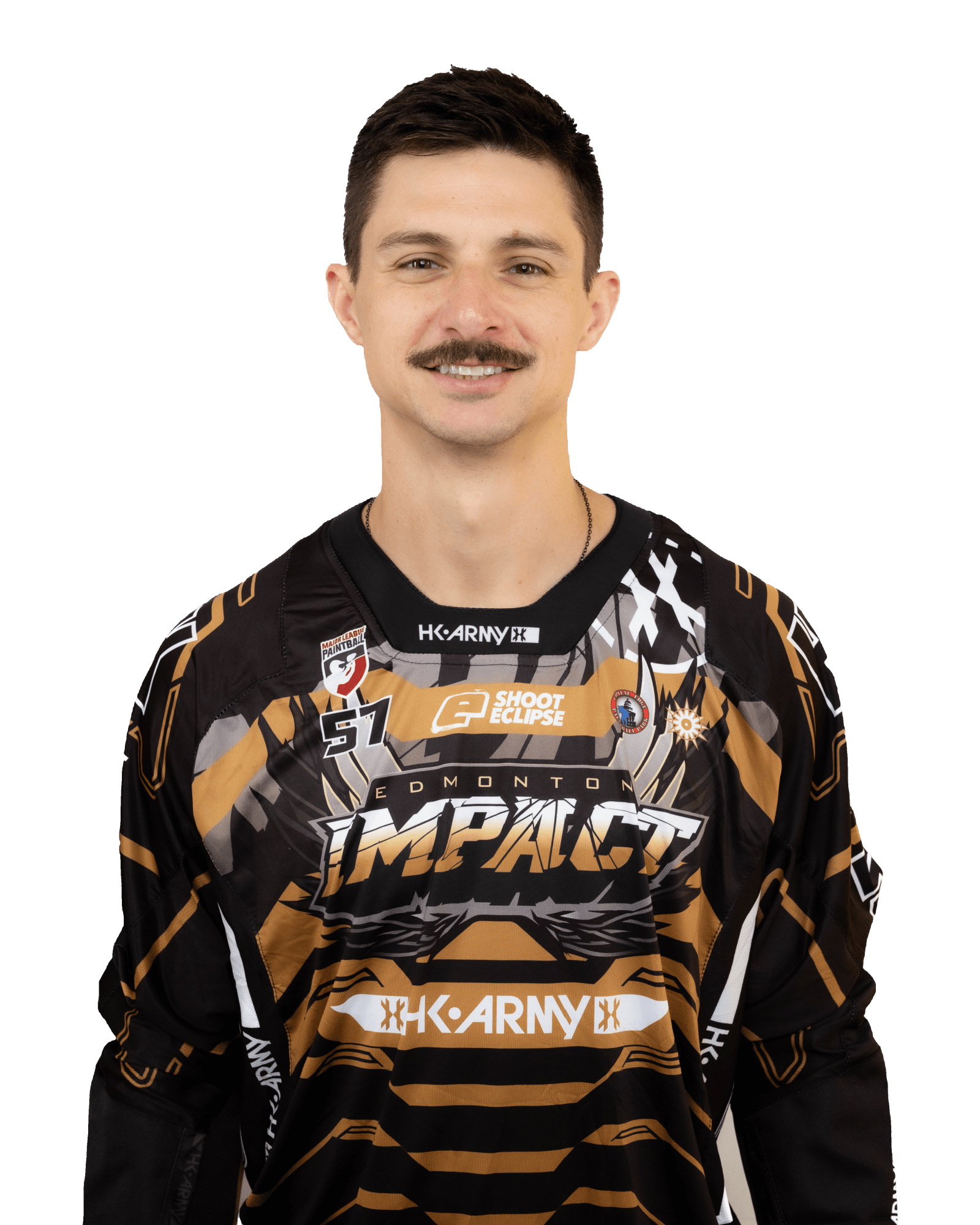 Chad George paintball portrait